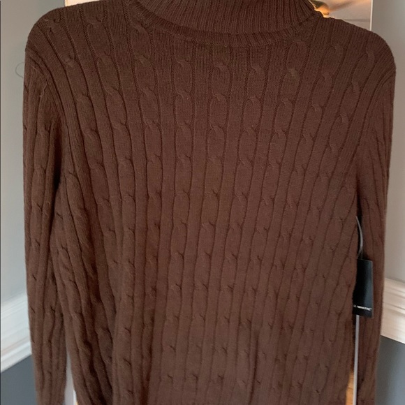 Brown DEANE & WHITE Turtleneck - Picture 2 of 3